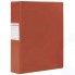 Папка Brauberg на 2 кольцах, 75 мм, до 500 листов, красная (228390)