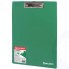 Доска-планшет Brauberg Contract, 313х225 мм, с прижимом, зеленая (228682)
