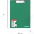 Доска-планшет Brauberg Contract, 313х225 мм, с прижимом, зеленая (228682)