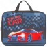 Папка на молнии Brauberg Racing Car, с ручками, А4, ткань (229403)