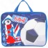 Папка на молнии Brauberg Football, с ручками, А4, ткань (229404)