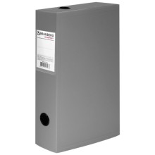 Короб архивный Brauberg Energy, 330х245 мм, 70 мм, до 600 листов, серый (231540) Короб архивный Brauberg Energy, 330х245 мм, 70 мм, до 600 листов, серый (231540)