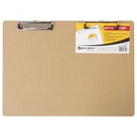Доска-планшет Brauberg Eco, 440х320 мм, с двумя прижимами (232227)