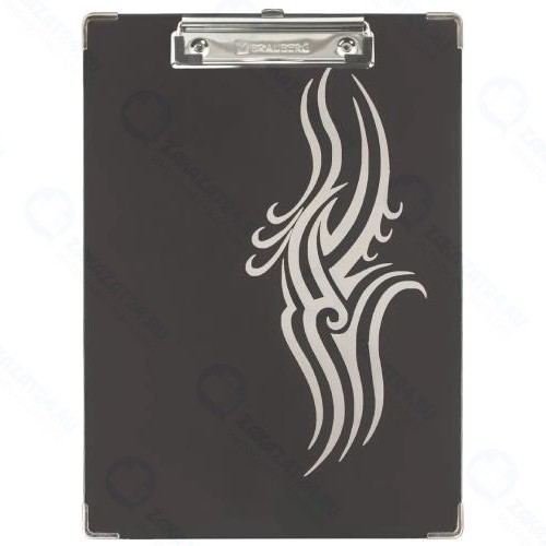 Доска-планшет Brauberg Black Jack, 226х315 мм, с прижимом (232236)