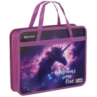 Папка с ручками Brauberg Dream Unicorn, А4 (270123)