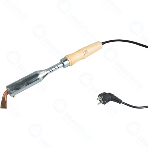 Паяльник Rexant 230 В, 200 Вт, деревянная ручка (12-0211)