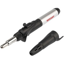 Паяльник газовый Rexant с пьезоподжигом, 17 мл, 11 предметов (12-0505) Паяльник газовый Rexant с пьезоподжигом, 17 мл, 11 предметов (12-0505)