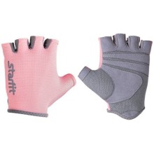 Перчатки для фитнеса STARFIT SU-127, розовые/серые M (УТ-00015824)