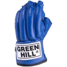 Перчатки снарядные GREEN-HILL Royal CMR-2076, шингарты, кожа, синие L (УТ-00009383)