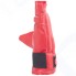 Перчатки снарядные RUSCO шингарды, искусственная кожа, красные M (УТ-00014236)