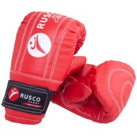 Перчатки снарядные RUSCO искусственная кожа, красные L (УТ-00014238)