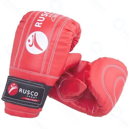 Перчатки снарядные RUSCO искусственная кожа, красные S (УТ-00014238)