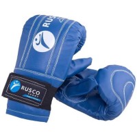Перчатки снарядные RUSCO искусственная кожа, синие M (УТ-00014241)