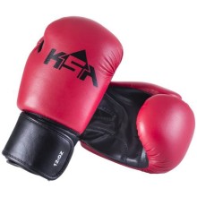 Перчатки боксерские KSA Spider, 12oz, искусственная кожа Red (УТ-00017813)