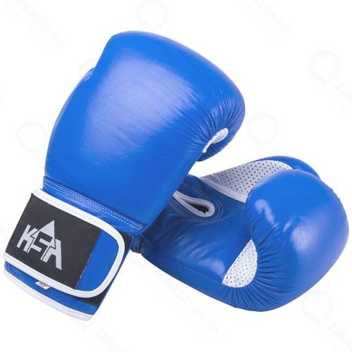Перчатки боксерские KSA Wolf, 12oz, кожа Blue (УТ-00017831)
