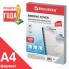 Обложки для переплета Brauberg А4, пластиковые, 150 мкм, 100 шт, матово-прозрачные (532160)