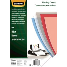 Обложка для переплета Fellowes А4 200 мкм, 100 шт, pvc, прозрачная (CRC53761)