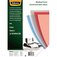 Обложка для переплета Fellowes А3 200 мкм, 100 шт, pvc, прозрачная (CRC53764)