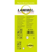 Пружина для переплета Lamirel 25 мм, 25 шт, белый (CRC78772)