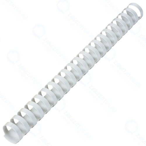 Пружины для переплета Brauberg 25 мм, 50 шт, белые (530929)