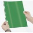 Обложки для переплета Brauberg А4, 100 шт, зеленые (530954)