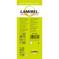 Пружина для переплета Lamirel 10 мм, белая (CRC78670)
