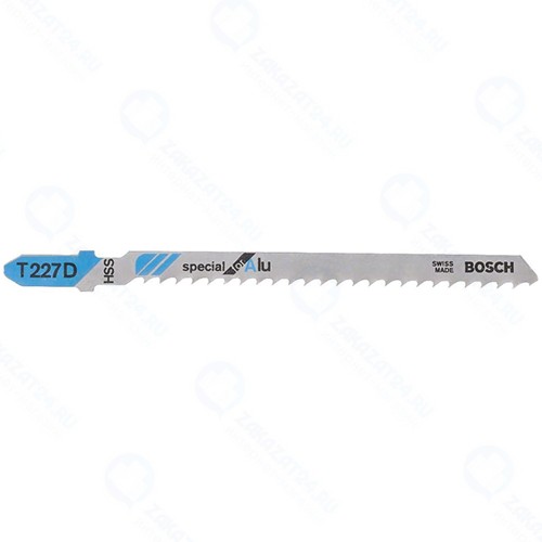Набор пилок для лобзика по металлу Bosch T227D, 3 шт (2.608.631.671)
