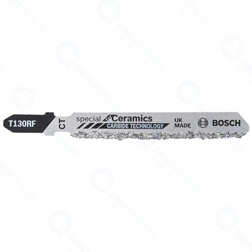 Лобзиковые пилки Bosch 2.608.633.104 3 шт T 130 RF, Special for Ceramics, Carbide RIFF по керамике