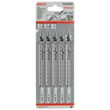 Набор пилок для лобзика по дереву Bosch T344DF, 5 шт (2.608.634.243) Набор пилок для лобзика по дереву Bosch T344DF, 5 шт (2.608.634.243)
