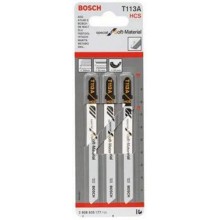 Набор пилок для лобзика по картону/резине Bosch T113A, 3 шт (2.608.635.177) Набор пилок для лобзика по картону/резине Bosch T113A, 3 шт (2.608.635.177)