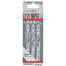 Набор пилок для лобзика по дереву Bosch T144DHM Endurance for Wood, 3 шт (2.608.665.071) Набор пилок для лобзика по дереву Bosch T144DHM Endurance for Wood, 3 шт (2.608.665.071)