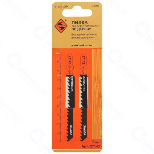 Пилки для электролобзика Энкор 2 шт (27143)
