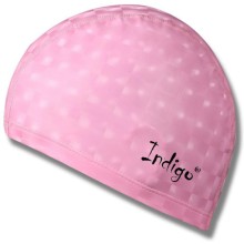 Шапочка для плавания INDIGO розовая (IN047)