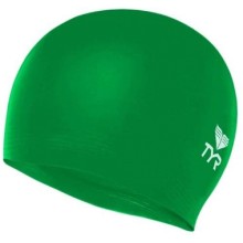 Шапочка для плавания TYR Latex Swim Cap, зеленая (LCL/310)