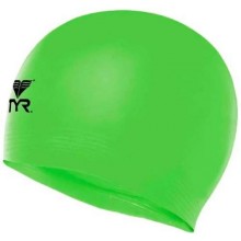 Шапочка для плавания TYR Latex Swim Cap, зеленая (LCL/322)
