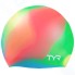 Шапочка для плавания TYR Tie Dye Junior Swim Cap, синяя (LCSJRTD/465)