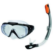 Набор для плавания Intex Silicone Aqua Pro маска + трубка (с55962)