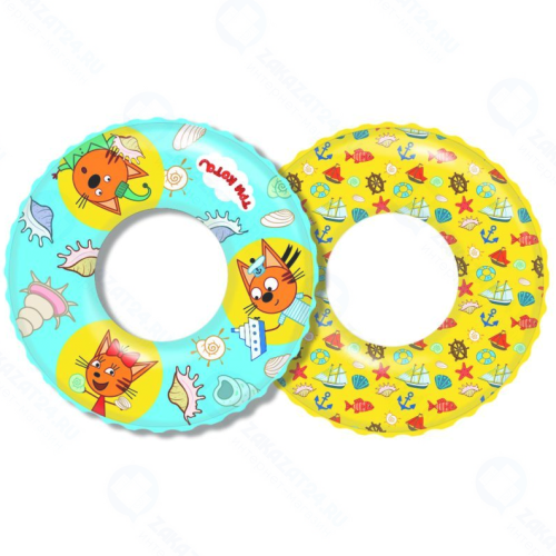 Надувной круг ТРИ-КОТА Т18118, 61 см