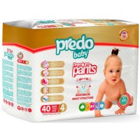 Подгузники-трусики PREDO Baby №4, 7-18 кг, 40 шт (P-A 104)