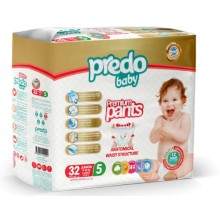 Подгузники-трусики PREDO Baby №5, 11-25 кг, 32 шт (P-A 105) Подгузники-трусики PREDO Baby №5, 11-25 кг, 32 шт (P-A 105)