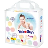Подгузники-трусики YOKOSUN XXL 15-23 кг, 28 шт