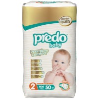 Подгузники PREDO Baby №2, 3-6 кг, 50 шт (А-102)