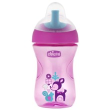 Чашка-поильник детский Chicco Advanced Cup, 12+, 266 мл, олененок (340624222) (000069411000)