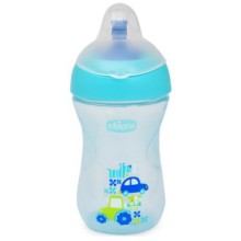 Чашка-поильник детский Chicco Advanced Cup, 12+, 266 мл, машинки (340624223) (00006941200050)