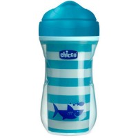 Чашка-поильник детский Chicco Active Cup, 14+, 266 мл, акула (340624132) (00006981200050)
