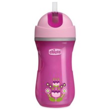 Чашка-поильник детский Chicco Sport Cup, 14+, 266 мл, розовый (340624033) (00006991100050)