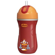 Чашка-поильник детский Chicco Sport Cup, 14+, 266 мл, красный (340624135) (00006991300050)