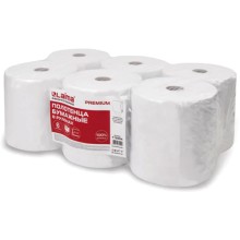 Бумажные полотенца ЛАЙМА Premium, 6 рулонов х 150 м (112504)