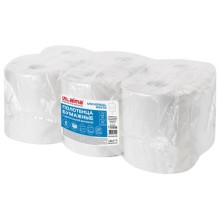 Бумажные полотенца ЛАЙМА Universal White, 6 рулонов х 300 м (112506)