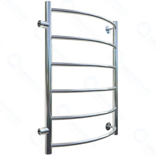 Полотенцесушитель водяной Indigo Arc, 900х500 мм, боковое подключение 80 см (LASW90-50 б/п 80)